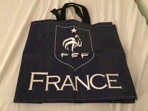サッカーフランス代表デザインのエコバッグ