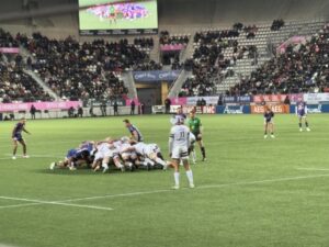 ラグビー観戦